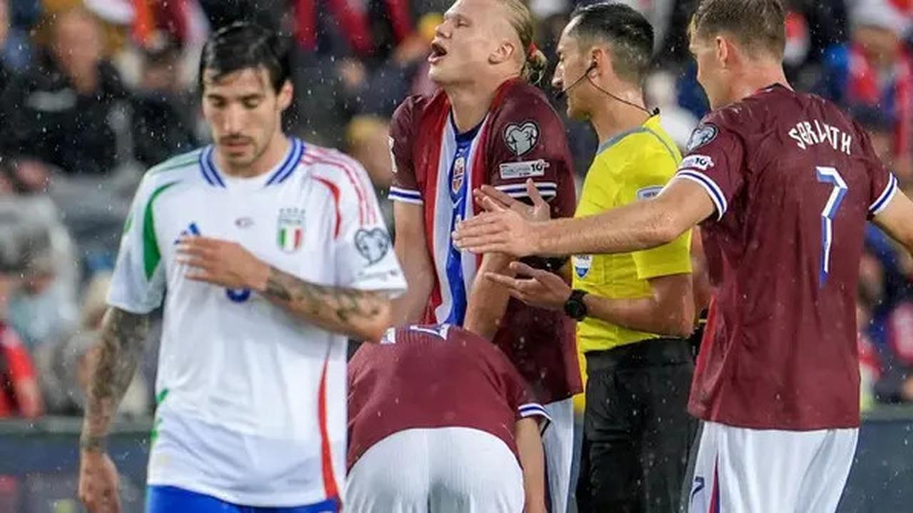 Hasil Kualifikasi Piala Dunia 2026 Zona Eropa: Italia Dibantai Norwegia 3 Gol Tanpa Balas