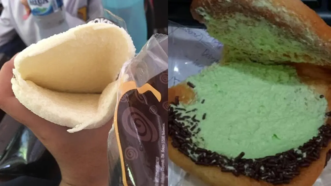 Potret 7 Roti Tak Sesuai Ekspektasi Ini Bikin Geregetan