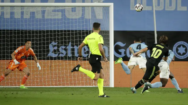 Foto: Ditinggal Casemiro ke MU, Real Madrid Masih Punya Luka Modric yang Hancurkan Celta Vigo di Pekan Ke-2 Liga Spanyol