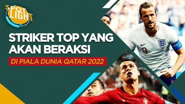 Berita video spotlight kali ini membahas tentang striker top yang akan beraksi di Piala Dunia Qatar 2022, salah satunya ialah penyarang andalan Inggris, Harry Kane.