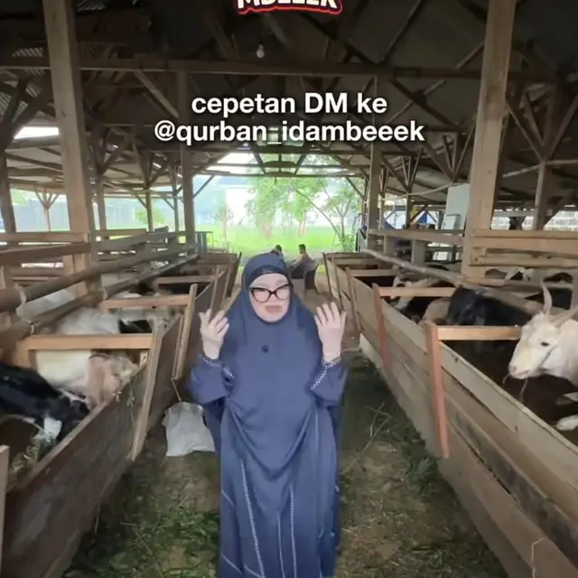 Potret Kandang Kambing Ibu Fadil Jaidi