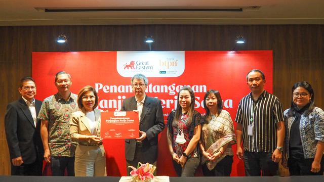 Great Eastern General Insurance Indonesia menggandeng PT Bank BTPN Tbk (Bank BTPN) sebagai mitra baru distribusi bancassurance. (Dok GEGI)