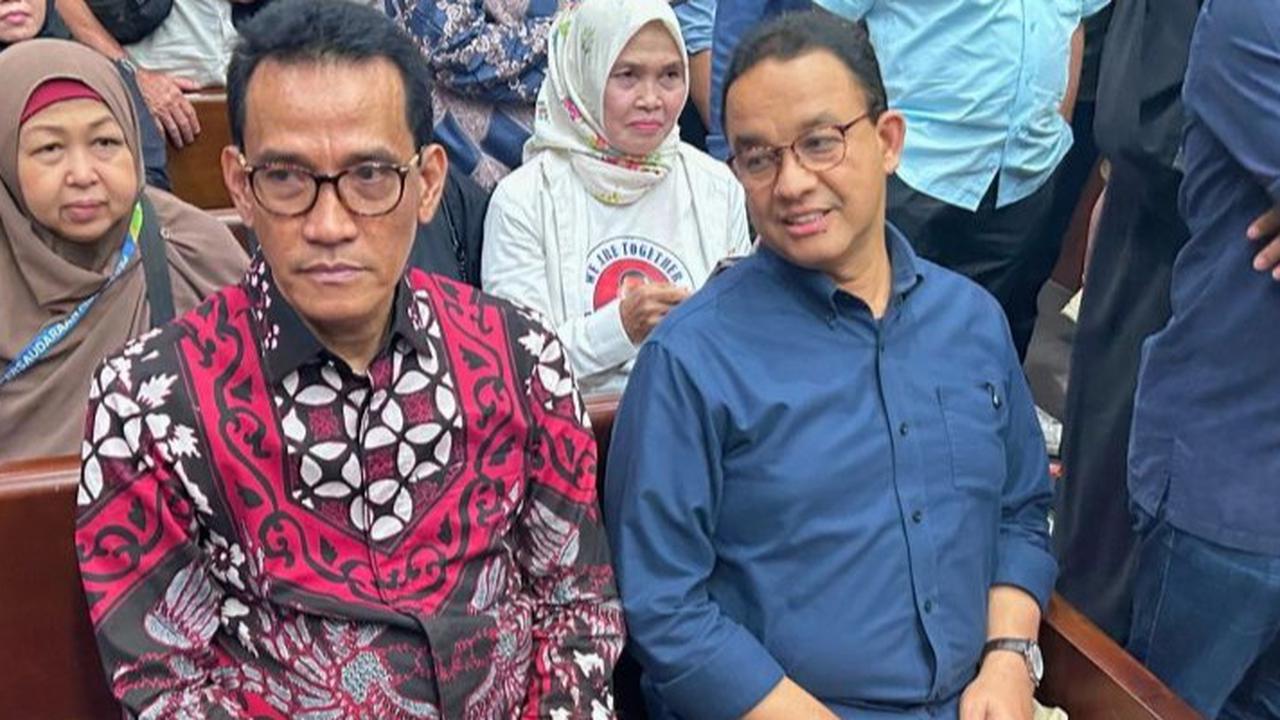 Anies Baswedan, Jenderal Bintang Tiga hingga Mantan Pimpinan KPK Hadiri Sidang Tom Lembong