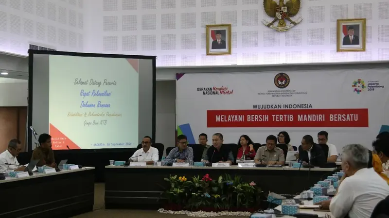 Kemenko PMK Koordinasikan Penyusunan Rencana Aksi Nasional Rehab-Rekon Pasca Gempa NTB