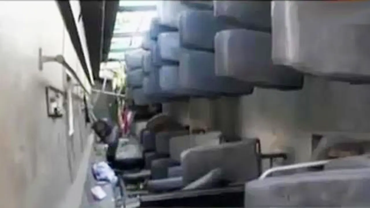 Kecelakaan Bus di Cimahi