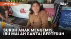 Viral warga menggerebek seorang ibu yang tega menyuruh anaknya mengemis. Disebut terjadi di Alun-Alun Kuningan, Jawa Barat. Sang ibu pun diinterogasi warga yang geram lantaran ia justru santai makan dan minum es sembari mengawasi sang anak.