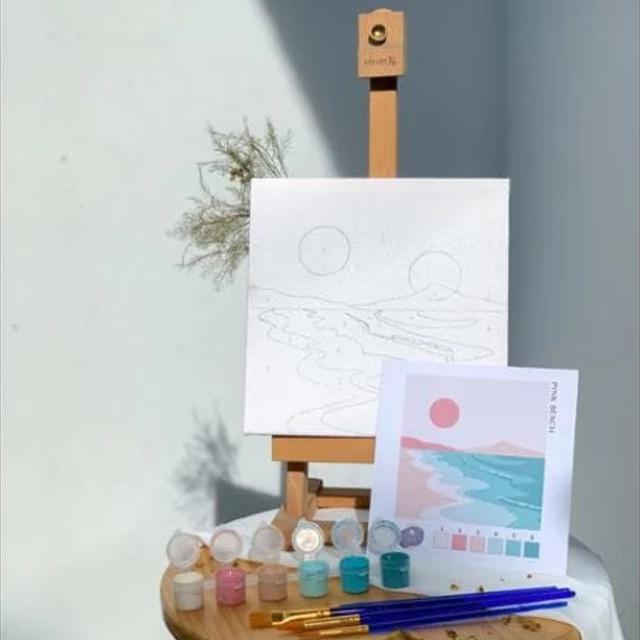 Ilustrasi Painting by Numbers