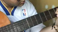 Di Tengah Pandemi Corona, Remaja Ini Jadikan Musik sebagai Sahabat