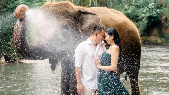 Batal Menikah, Ini 7 Potret Perjalanan Cinta Kalina Ocktaranny dan Vicky Prasetyo