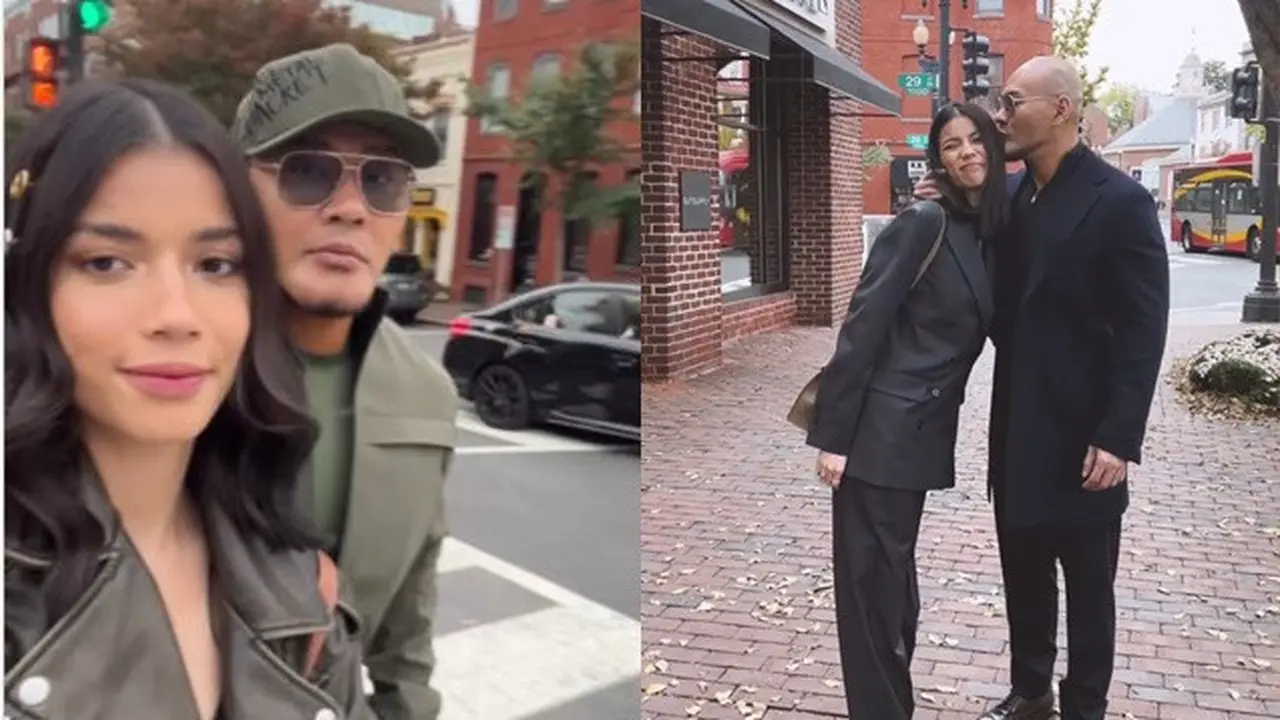 6 Potret Sabrina Chairunnisa dan Deddy Corbuzier Liburan di Amerika, Bak Bulan Madu