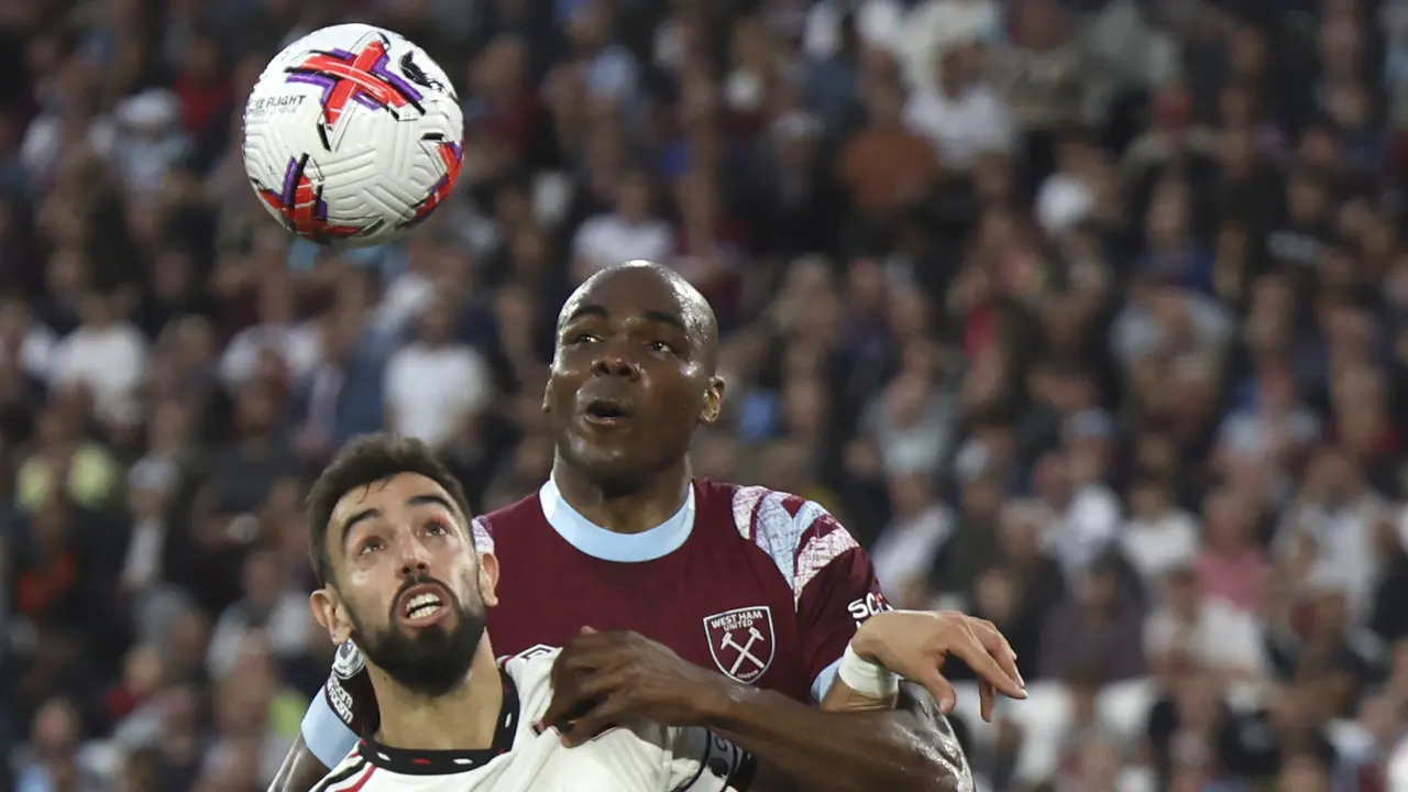 Foto: Aksi Pemain West Ham Bikin MU Tak Berkutik