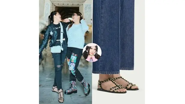 Terlihat Simpel, Harga 5 Sandal Via Vallen Ini Bikin Melongo