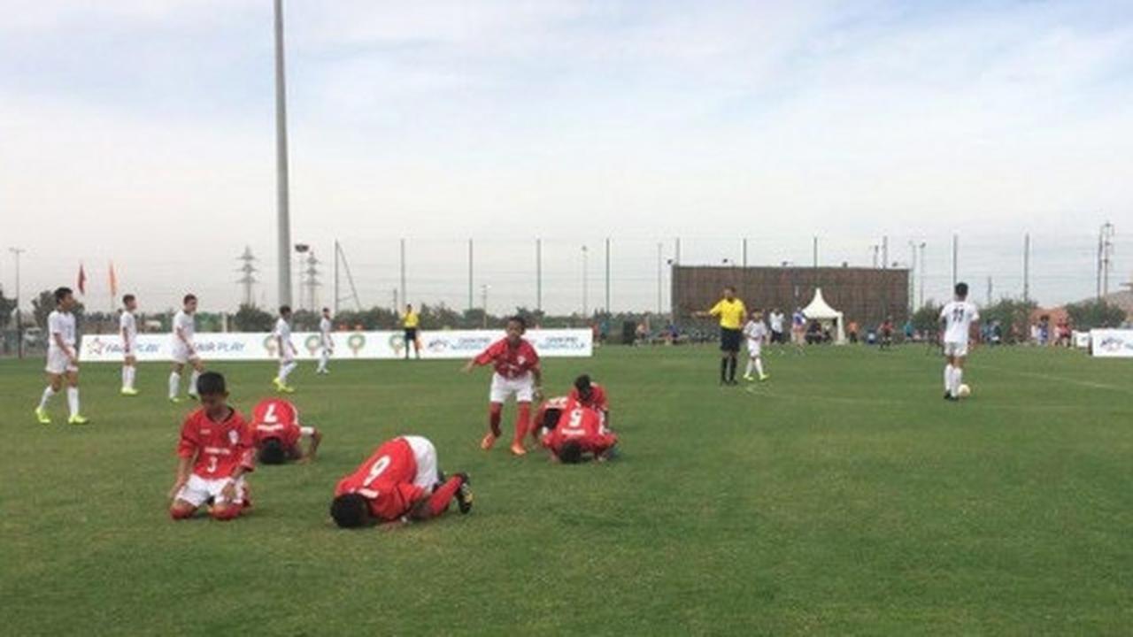 Banteng Muda Bekuk Tiongkok di Pembukaan Danone Nations Cup 2015