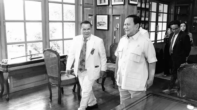 Prabowo dan Hotman Paris. (Foto: Dok. Instagram @prabowo)