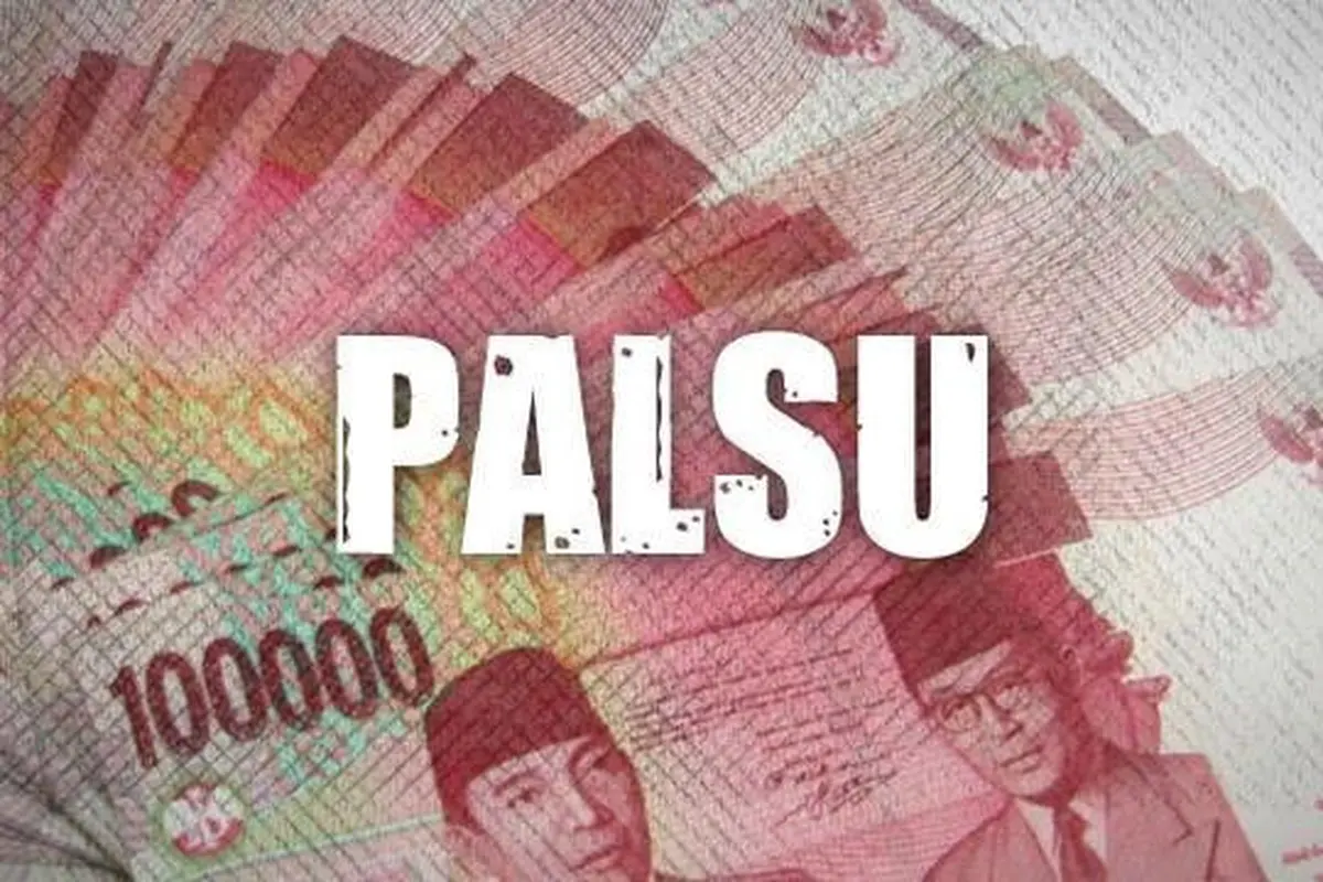 Ilustrasi uang palsu (Istimewa)
