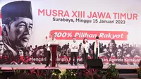 Forum Musyawarah Nasional (Musra) Indonesia ke-13 digelar di Surabaya, Jatim, Minggu (15/01/2023).