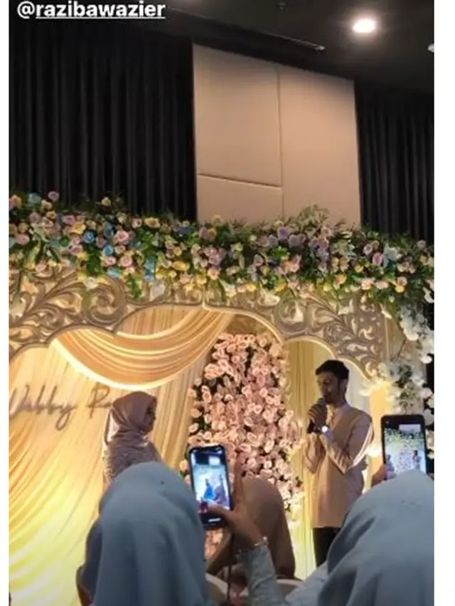7 Momen Lamaran Vebby Palwinta dan Razi Bawazier, Penuh Kebahagiaan