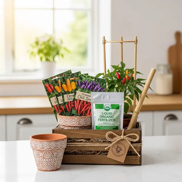 Ide Hampers Unik Isi Pot Kecil dan Bibit Sayur