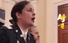 Berseragam Lengkap, Perwira Intelijen AS Ngamuk di Sidang Kongres Ungkap Israel Membakar Anak-Anak Hidup-Hidup di Gaza