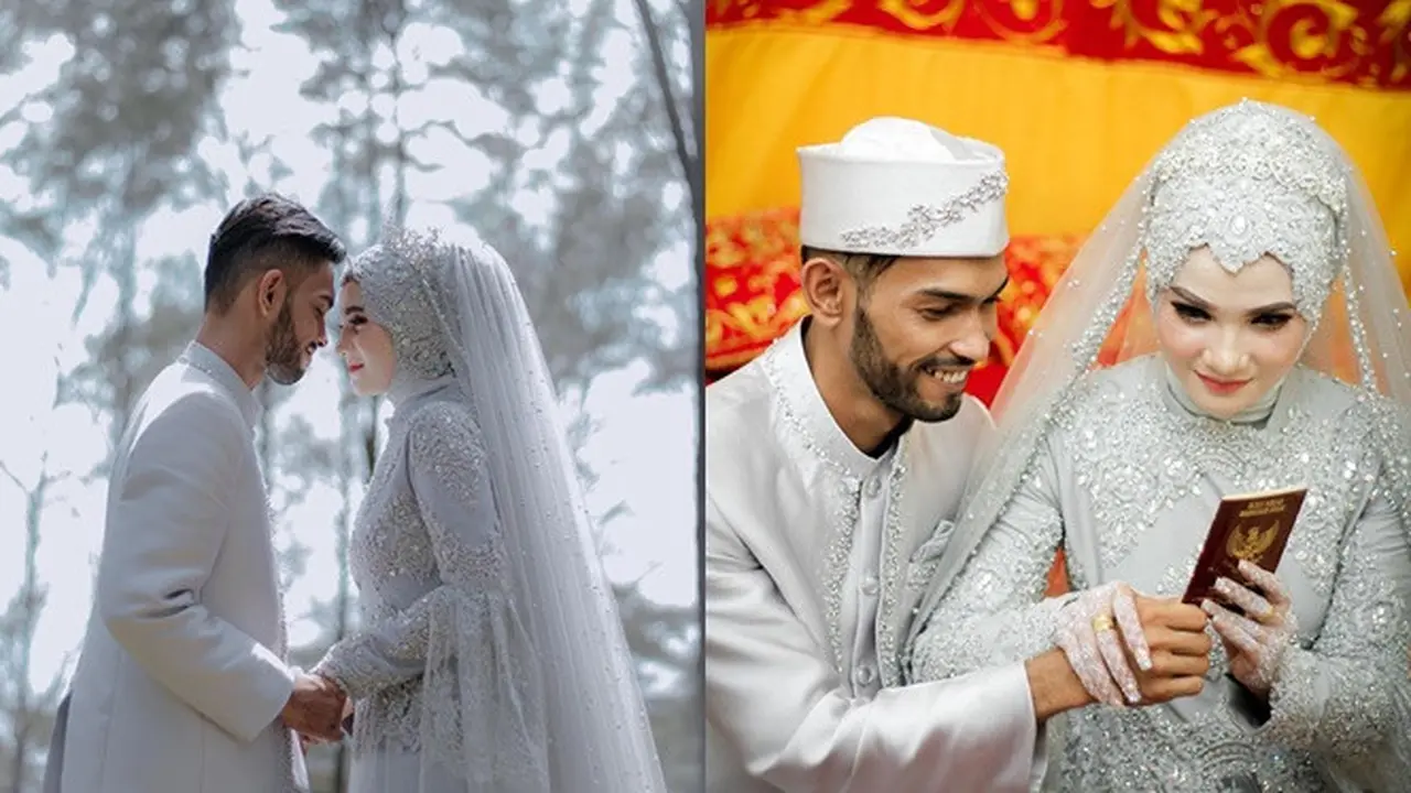 Nikah Saat Wabah Corona Covid-19, Ini 6 Momen Martunis Ronaldo Sunting Sri Wahyuni