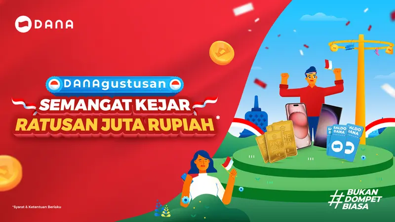 Buruan Main DANAPoly Edisi Agustusan 2024, Total Hadiah Ratusan Juta, Ada Emas dan iPhone 15