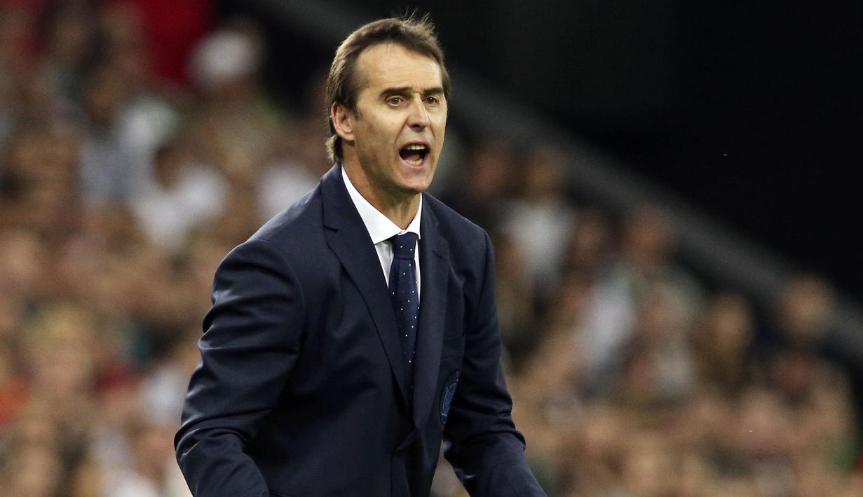 Real Madrid akan mengikat Lopetegui dengan kontrak berdurasi tiga tahun. (AP/Stringer)