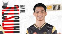Persone RRQ Hoshi, Skylar berhasil menjadi pemain terbaik pada pekan pertama MPL ID Season 9. (FOTO/IG MPL ID)