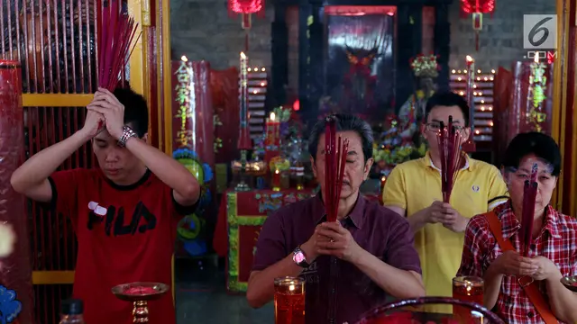 Perayaan Imlek di Vihara Amurva Bhumi