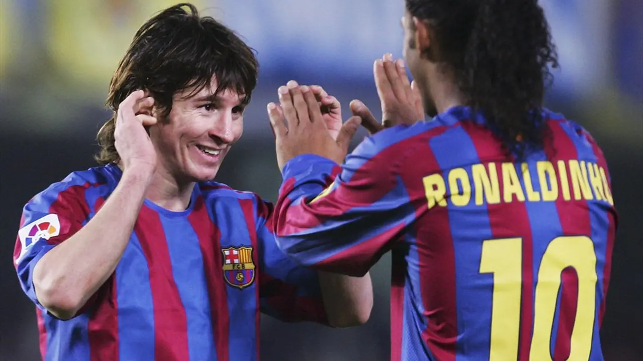 Lionel Messi dan Ronaldinho