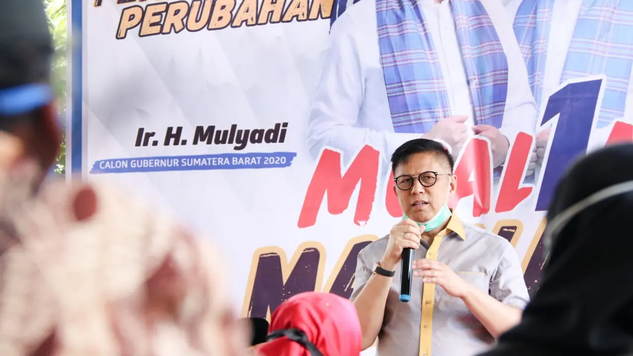 Calon Gubernur Sumatera Barat (Sumbar) Mulyadi