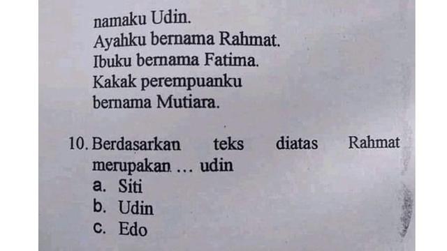 7 Soal di Buku Pelajaran Ini Absurd Banget, Bikin Murid Bingung