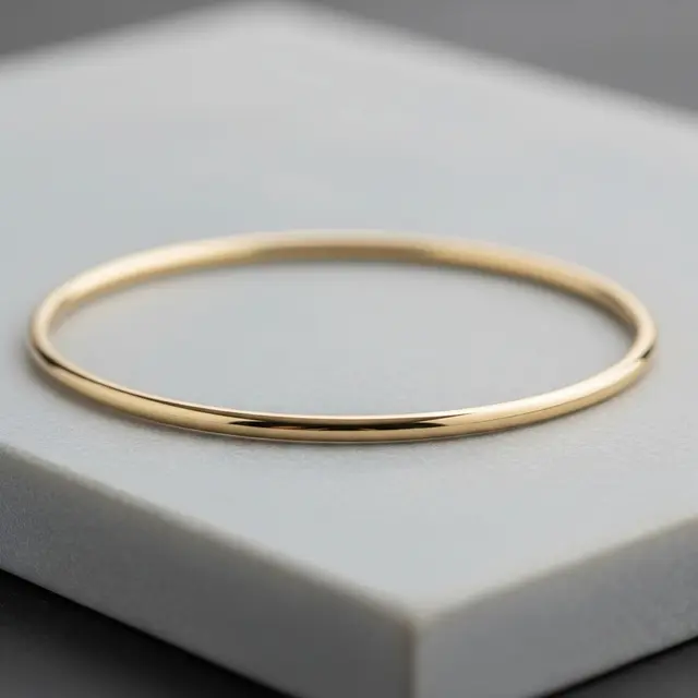 Gelang Emas Gram Kecil 18K Masa Kini