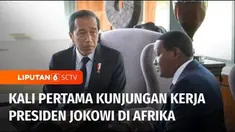 Presiden Joko Widodo bertolak ke Benua Afrika untuk melakukan kunjungan kerja. Kunjungan Jokowi ke kawasan Afrika tersebut, merupakan kali pertama semenjak menjadi Presiden.