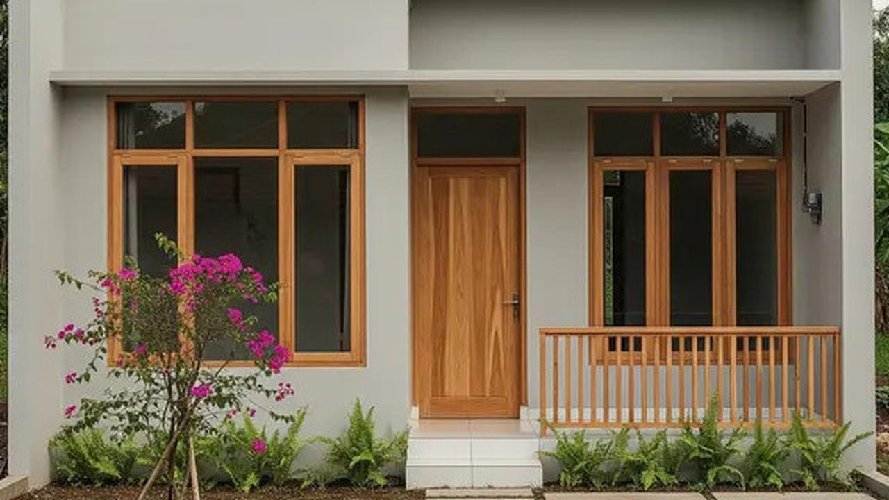 9 Desain Rumah Sederhana Satu Lantai dengan Budjet Rp 100 Juta di Lahan Terbatas, Bikin Hunian Nyaman
