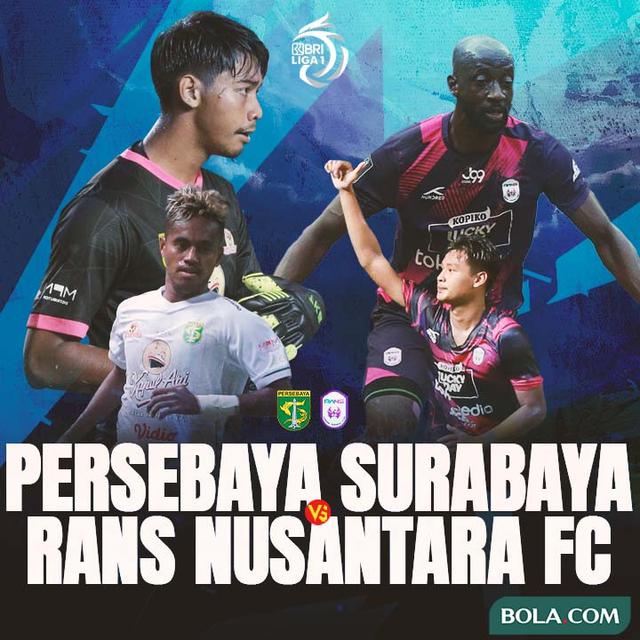 Liga 1 - Duel Antarlini - Persebaya Surabaya VS RANS Nusantara FC