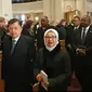 Jusuf Kalla (JK) datang ke Finlandia. Ia menghadiri pemakaman mantan presiden Martti Ahtisaari. (Tim JK)