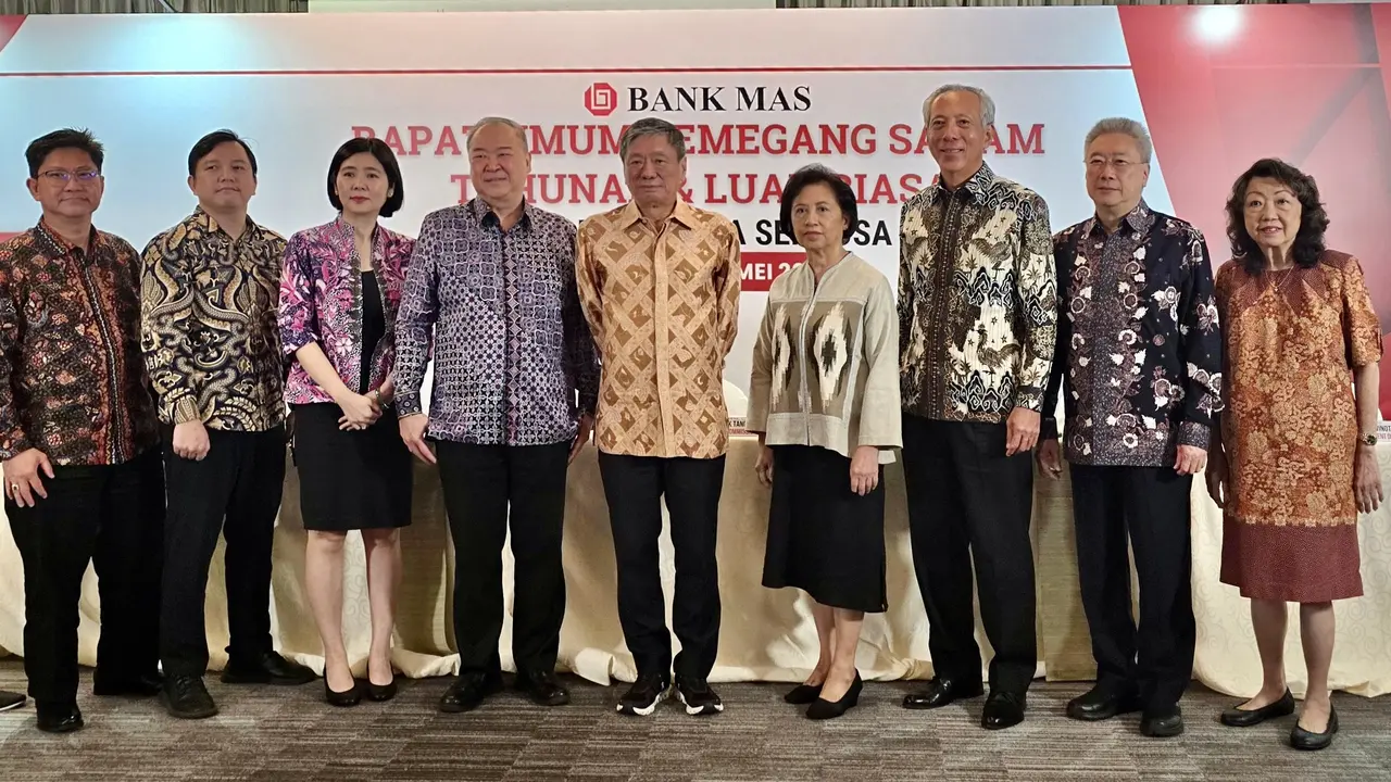 RUPST-LB PT Bank Multiarta Sentosa Tbk (MASB) memutuskan untuk membagikan dividen tunai dan angkat komisaris independen baru. (Dok Bank MAS)