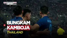 Berita Video, Highlgihts Piala AFF 2022 antara Thailand Vs Kamboja pada Senin (2/1/2023)
