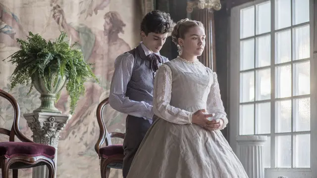 Florence Pugh sebagai Amy. (Foto: Dok. IMDb/ Sony Pictures Releasing)
