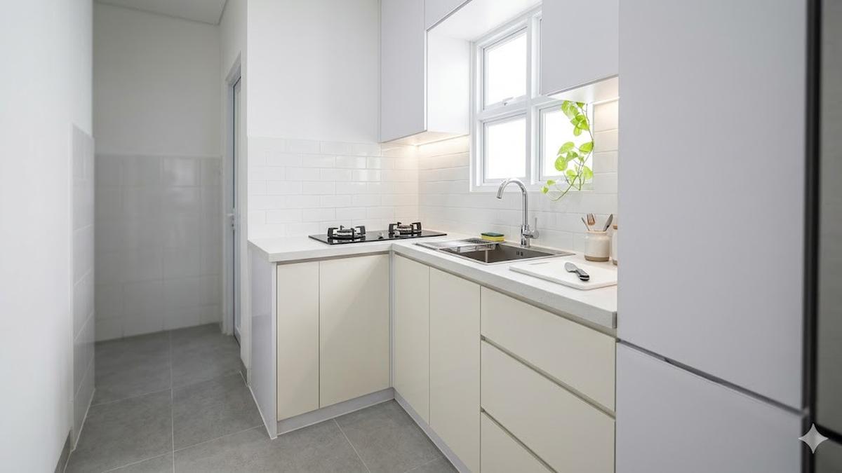 5 Desain Contoh Dapur Kecil yang Minim Sudut Sarang Kecoa, Anti Lembap dan Gelap