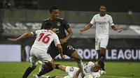 Sevilla sukses melangkah ke final Liga Europa usai menaklukkan Manchester United (MU) pada partai semifinal di RheinEnergie, Senin dinihari WIB (17/8/2020).