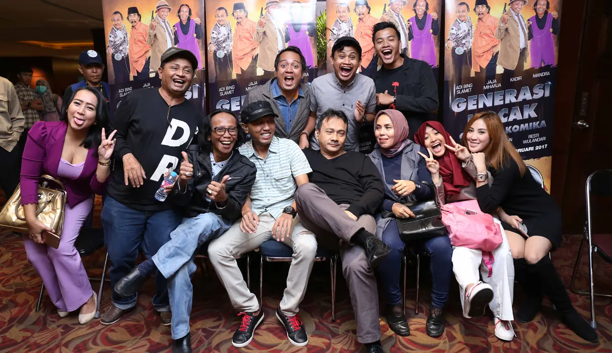 Film Generasi Kocak: 90an vs Komika yang digarap di daerah Jakarta dan sekitarnya ini akan tayang mulai 15 februari 2017 di bioskop tanah air. (Nurwahyunan/Bintang.com)