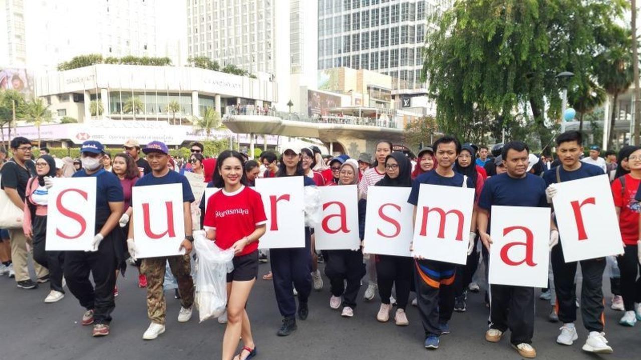 Pertama Kali, Andien Plogging di CFD Jakarta Gaungkan Isu Keberlanjutan Lingkungan Menuju Konser Suarasmara