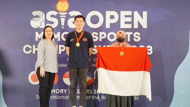 Dua Pelajar Indonesia Raih Gelar Grandmaster of Memory di Ajang Kompetisi Daya Ingat Internasional
