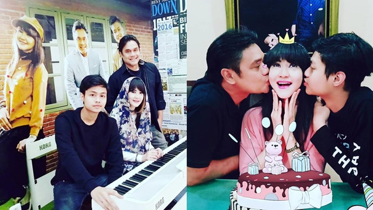 Jarang Diterpa Gosip, 6 Potret Bahagia Ita Purnamasari dan Keluarga