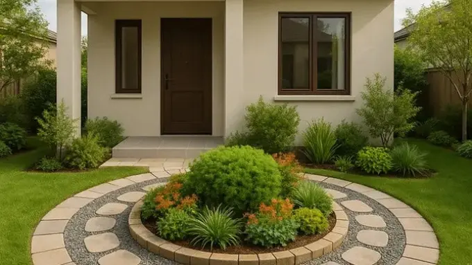 Model Rumah Tipe 36 dengan Kebun Mungil (created by AI)