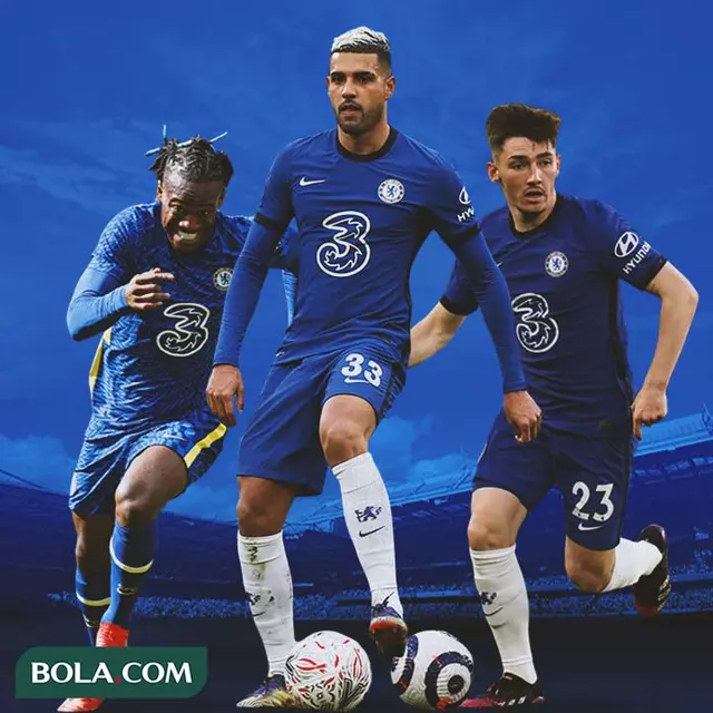 Chelsea - Michy Batshuayi, Emerson Palmieri, Billy Gilmour