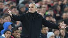 Rekor negatif selalu menghampiri Mourinho. Kekalahan 1-3 atas Liverpool semakin membuat para fans fanatik kebakaran jenggot. Puncaknya Mourinho langsung dipecat dengan menyisakan tren negatif bagi Manchester United. (AFP/Paul Ellis)