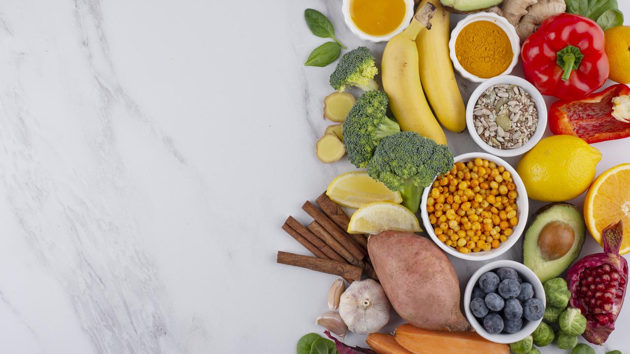 Ilustrasi makanan bergizi penguat imun