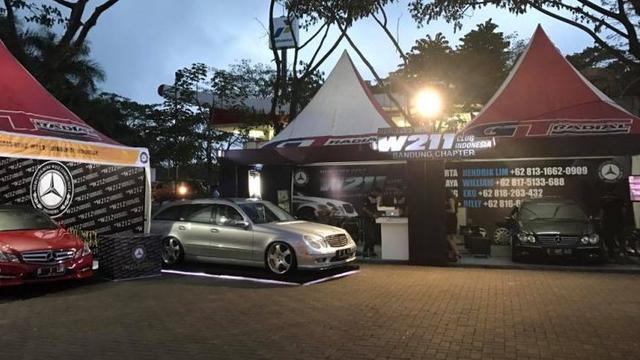 Ratusan Pecinta Mercedes Benz Berkumpul Di Bandung Ada Apa